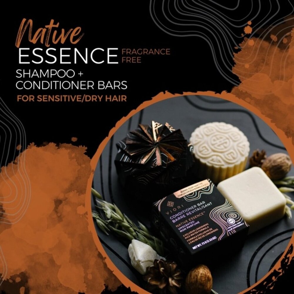 Viori Rice Water Shampoo Bar | Native Essence™ | Dry Hair